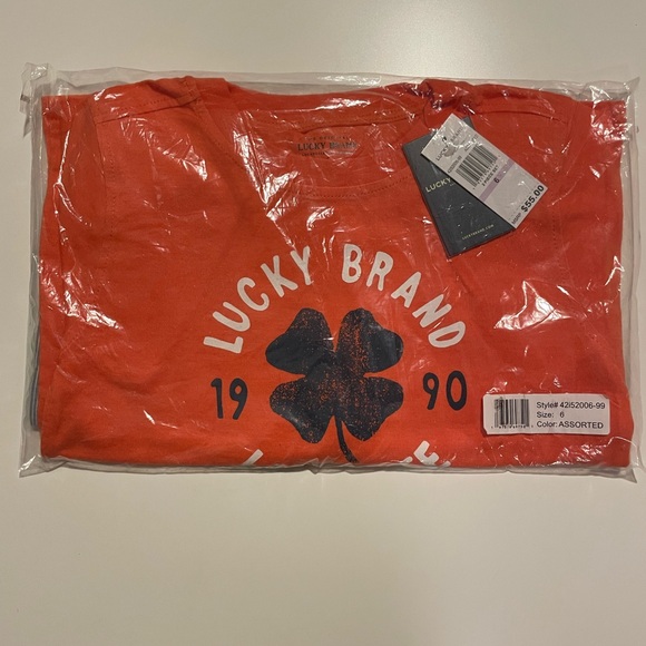 Boys Lucky Brand T-Shirt and Shorts - Picture 3 of 5